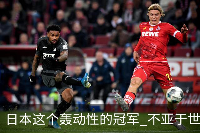 日本这个轰动性的冠军 不亚于世界杯男足奇迹